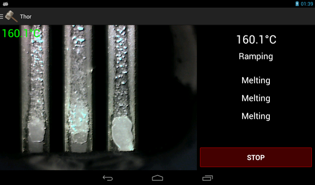 Thor melting point test